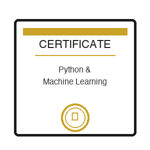 Python and Machine Learning Certifications
